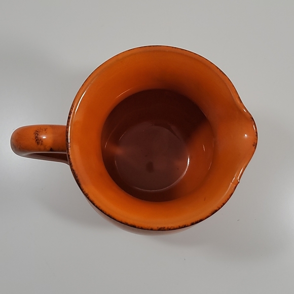 Rustic Clay Pitcher~Italy Made Vase-Creamer-Milk - Picture 2 of 4